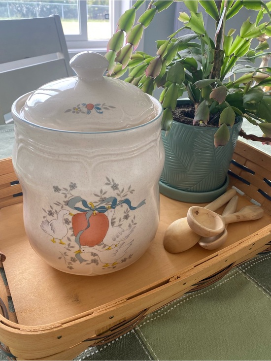 Vintage Other - Vintage Marmalade Country Goose Cookie Jar| Large Canister
